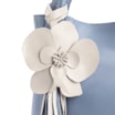 Bolsa Tote Flor Couro Azul - imagem 8