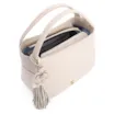 Bolsa Tote Flor Couro Off White - imagem 4