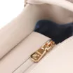 Bolsa Tote Flor Couro Off White - imagem 5