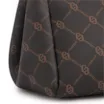 Bolsa Tote Grande Alt/Couro Marrom Monograma Botão Lateral - imagem 6