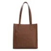 Bolsa Tote Grande Alt Lezard Marrom Barbicacho Textura Tramado - imagem 3
