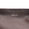 Bolsa Tote Grande Couro Antique Marrom Escuro Argolas Douradas - imagem 7