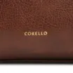 Bolsa Tote Grande Couro Antique Marrom Laterais Rebites - imagem 7