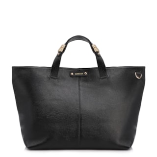 GRANDE COURO ANTIQUE PRETO FECHO magnético