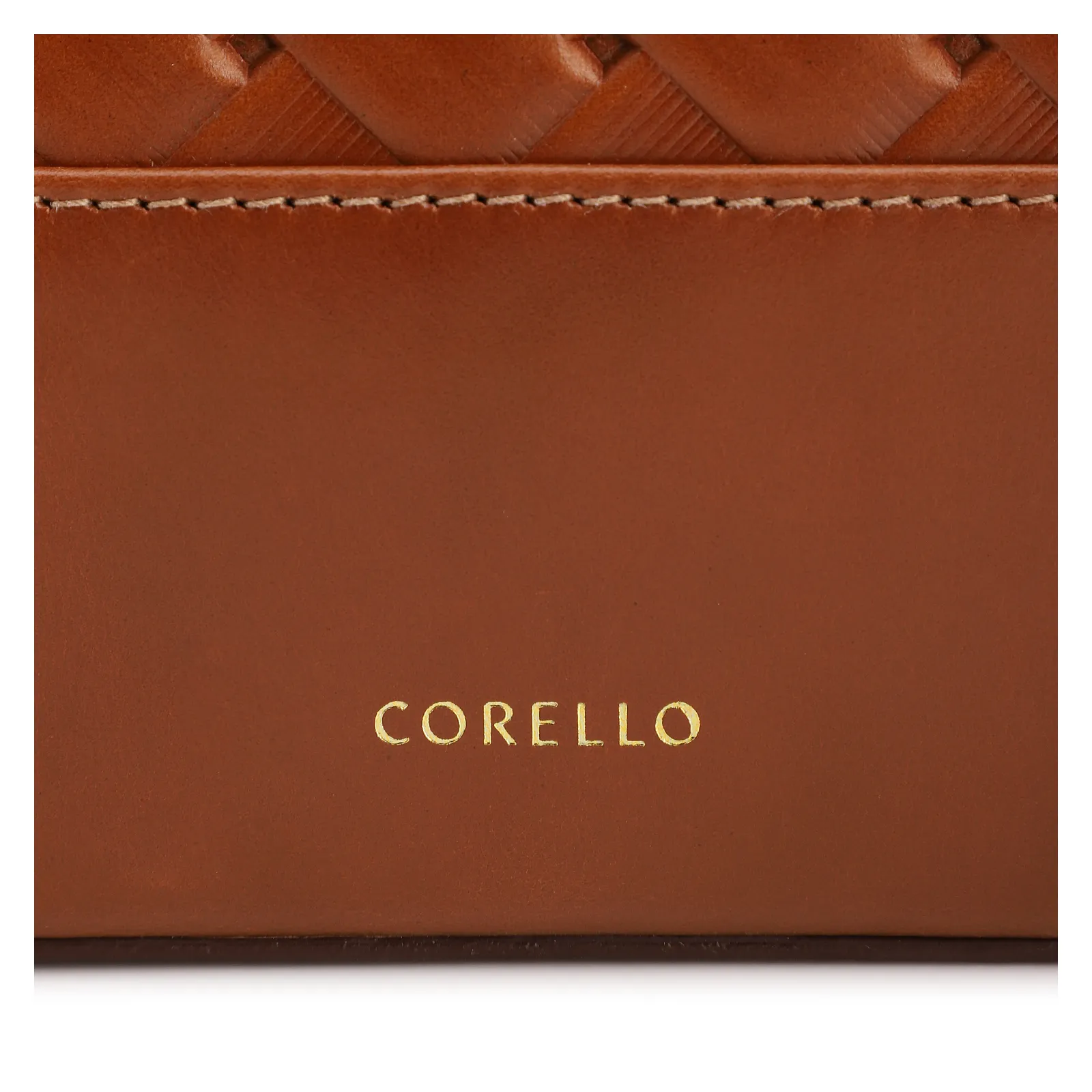 Bolsa Tote Grande Couro Marrom Claro Textura Tressê