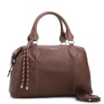 Bolsa Tote Grande Couro Marrom Compartimentos - imagem 3