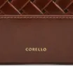  Bolsa Tote Grande Couro Marrom Textura Tressê - imagem 6