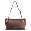 Bolsa Tote Grande Couro Marrom Tressê Argola - imagem 4