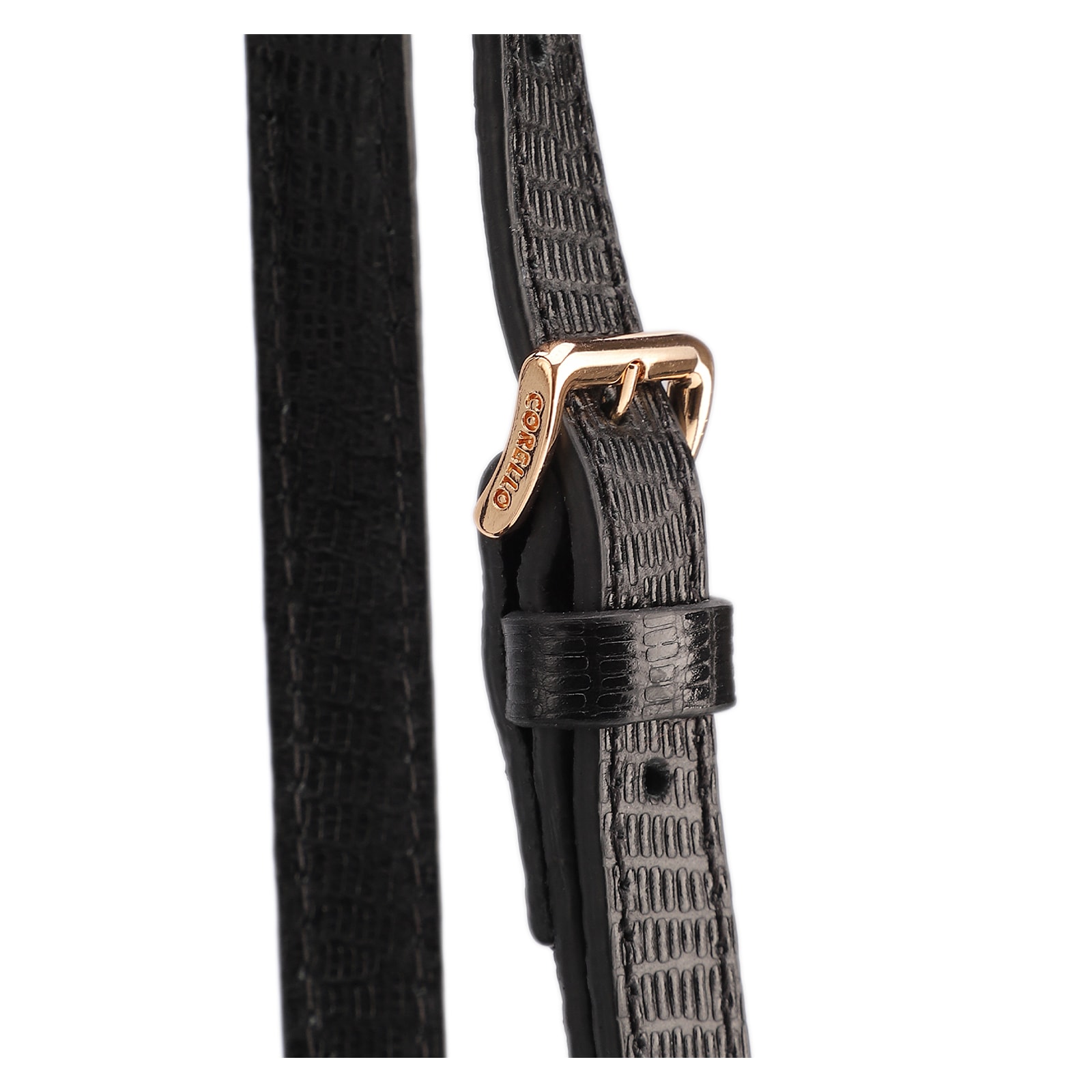 Bolsa Tote Grande Couro Preta Alça New Lezard