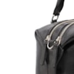 Bolsa Tote Grande Couro Preta Compartimentos - imagem 6