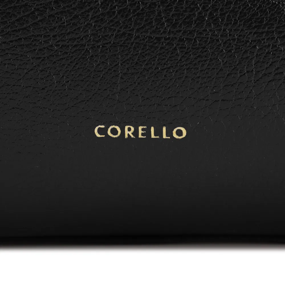 Bolsa Tote Grande Preta Couro Antique Alça Fivela - imagem 6