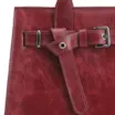 Bolsa Tote Ilhós Couro Estonado Vermelho - imagem 6