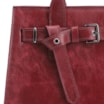 Bolsa Tote Ilhós Couro Estonado Vermelho - imagem 6