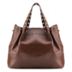 Bolsa Tote Ilhós Couro Marrom - imagem 3