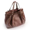 Bolsa Tote Ilhós Couro Marrom - imagem 4