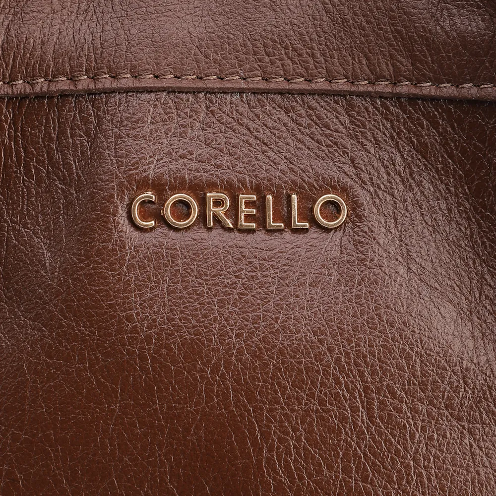 Bolsa Tote Ilhós Couro Marrom - imagem 6