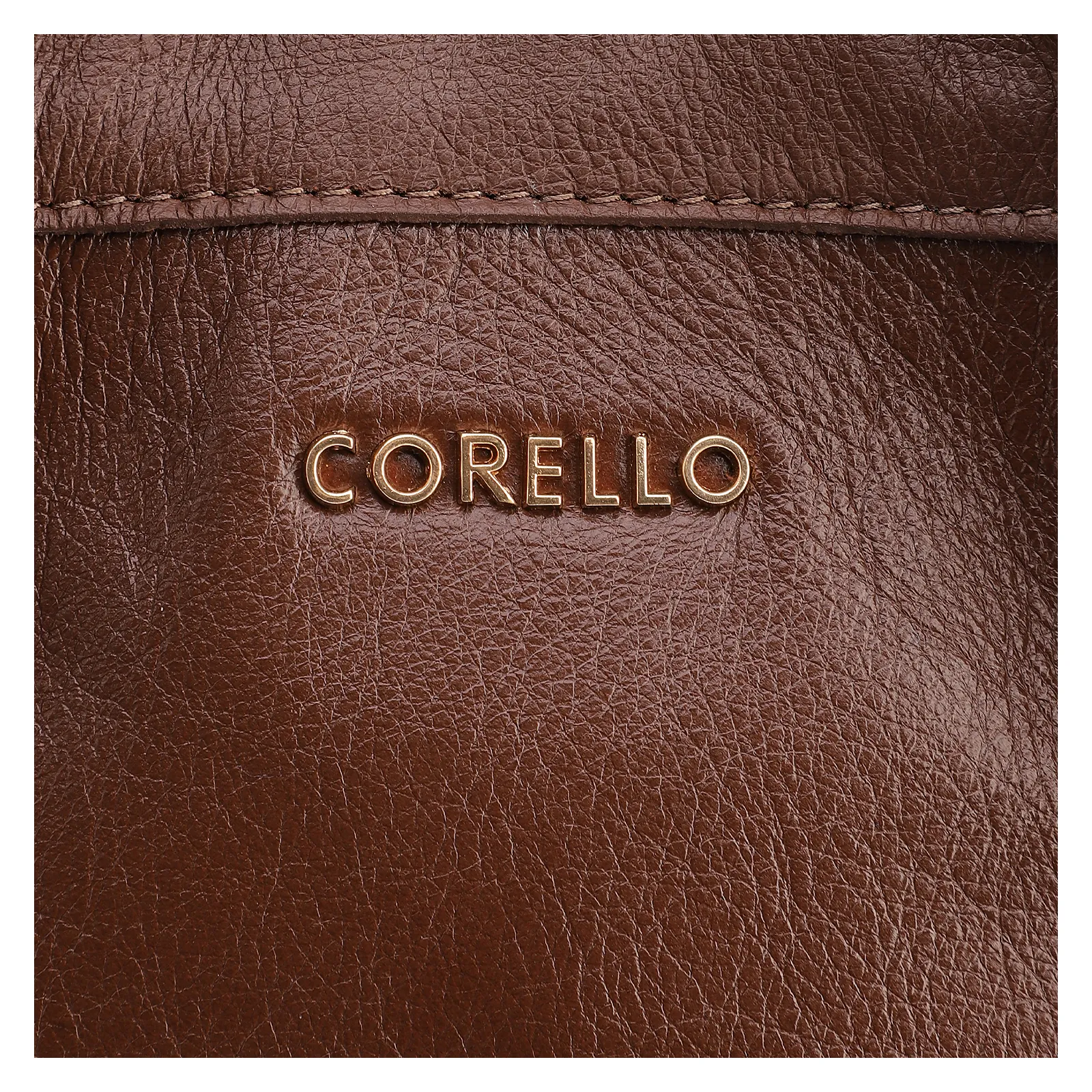 Bolsa Tote Ilhós Couro Marrom