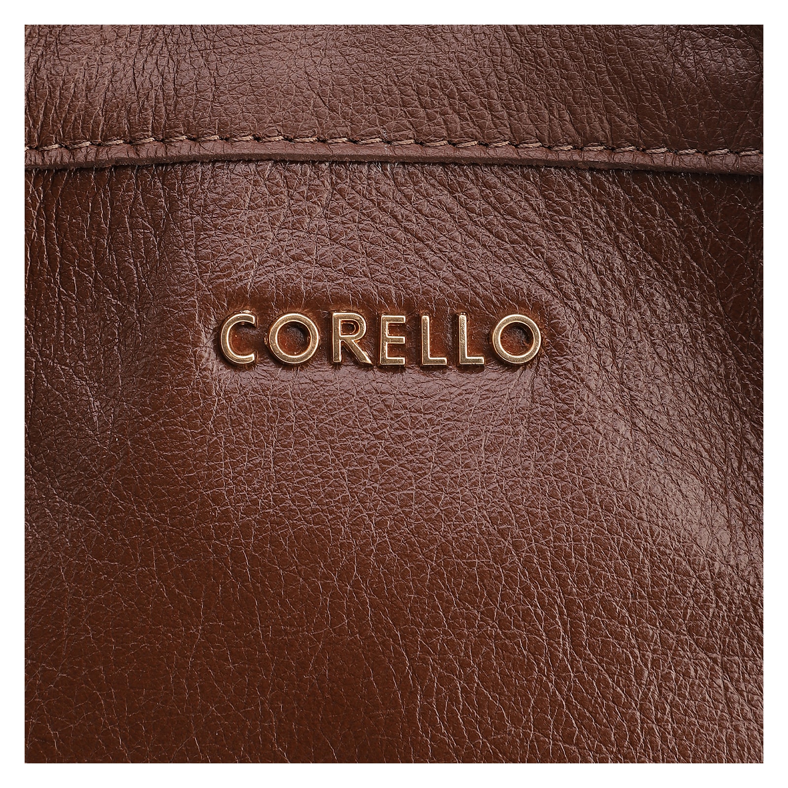 Bolsa Tote Ilhós Couro Marrom