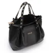 Bolsa Tote Ilhós Couro Preto - imagem 4