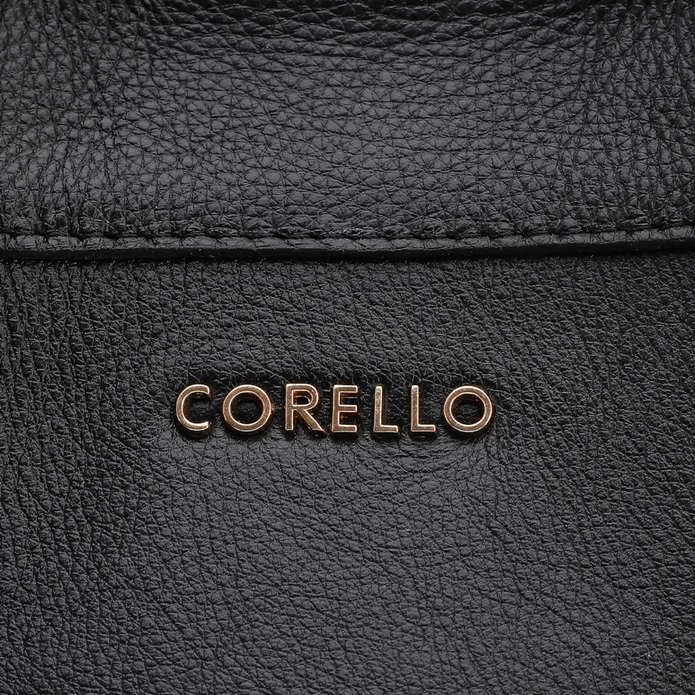 Bolsa Tote Ilhós Couro Preto - imagem 6