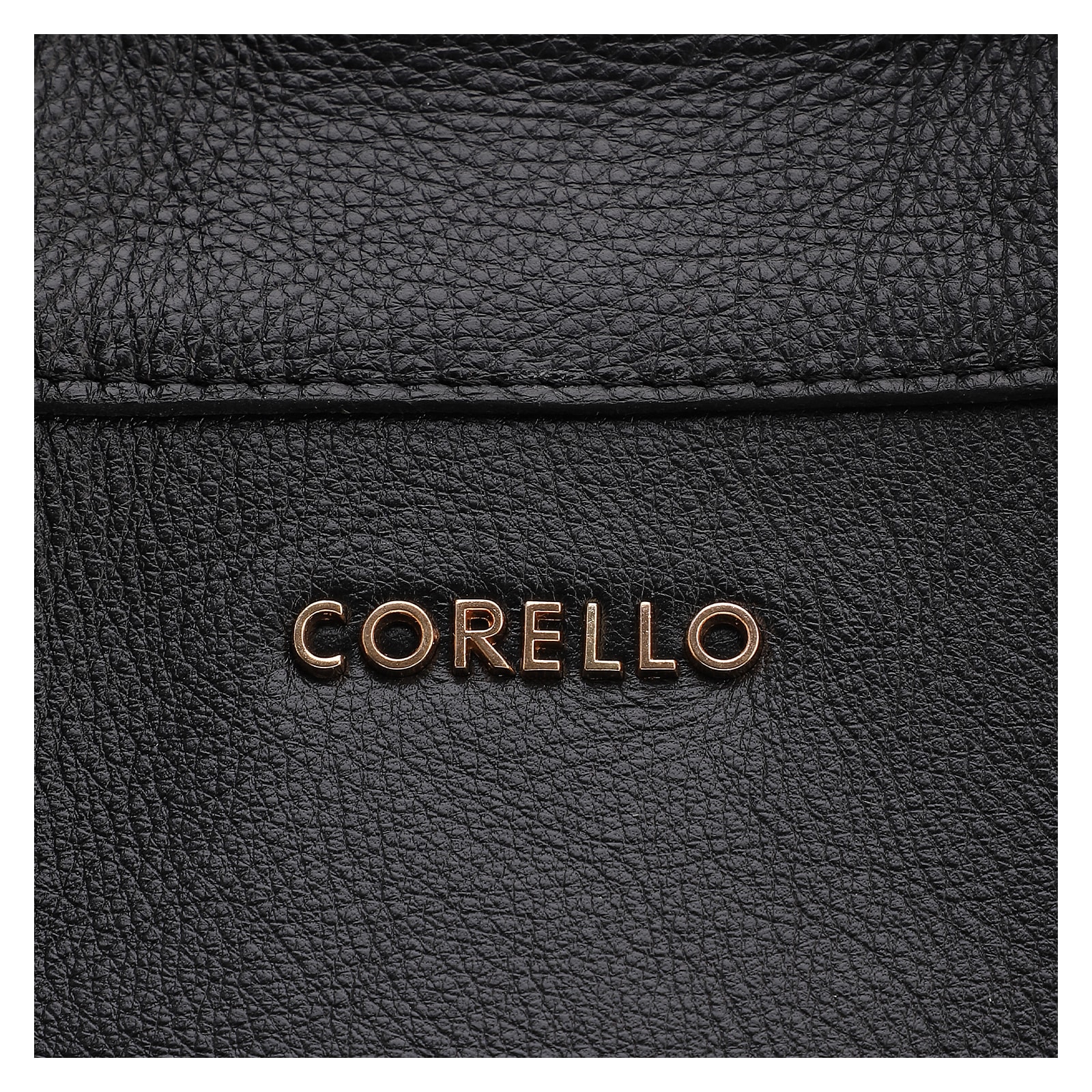 Bolsa Tote Ilhós Couro Preto