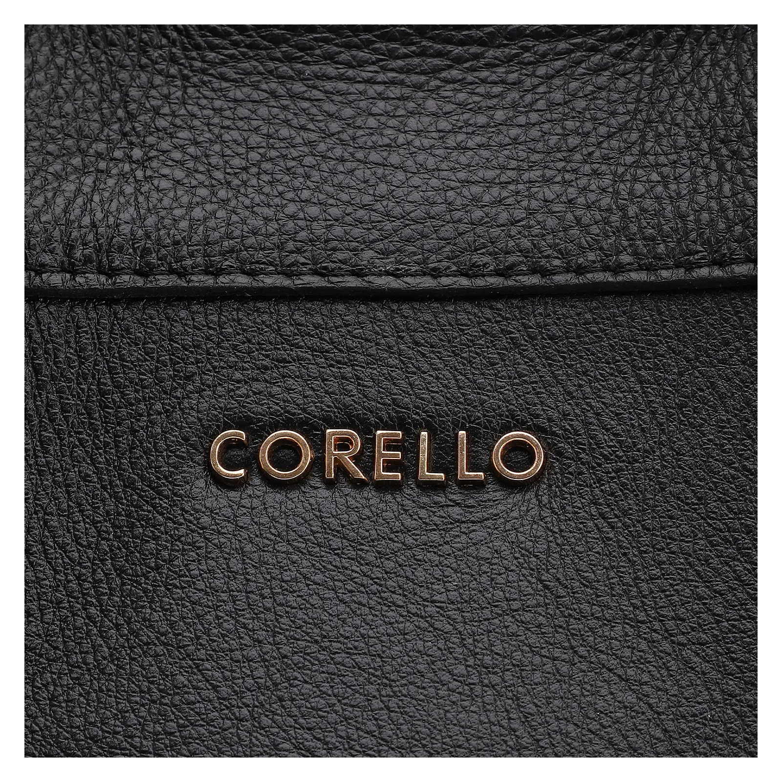 Bolsa Tote Ilhós Couro Preto