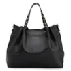 Bolsa Tote Ilhós Couro Preto - imagem 1