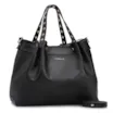 Bolsa Tote Ilhós Couro Preto - imagem 2
