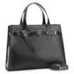 Bolsa Tote Ilhós Couro Preto - imagem 3