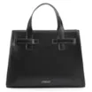 Bolsa Tote Ilhós Couro Preto - imagem 4