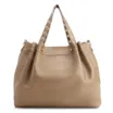 Bolsa Tote Ilhós Couro Verde - imagem 3