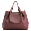Bolsa Tote Ilhós Couro Vinho - imagem 1
