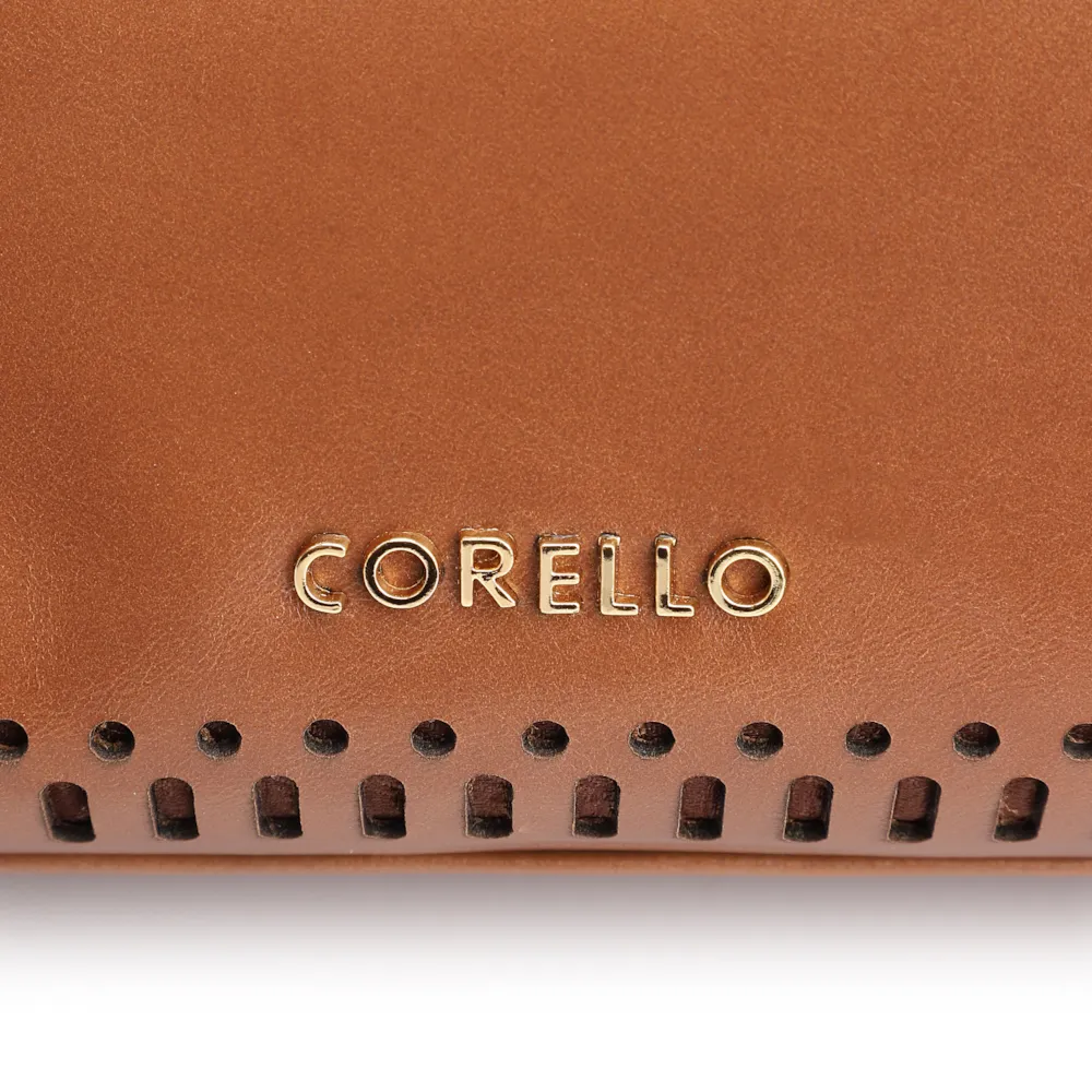 Bolsa Tote Laser Cut Couro Marrom - imagem 6