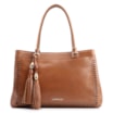 Bolsa Tote Laser Cut Couro Marrom - imagem 1