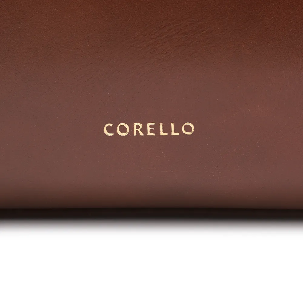 Bolsa Tote Lenço Couro Marrom - imagem 7