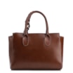 Bolsa Tote Lenço Couro Marrom - imagem 3