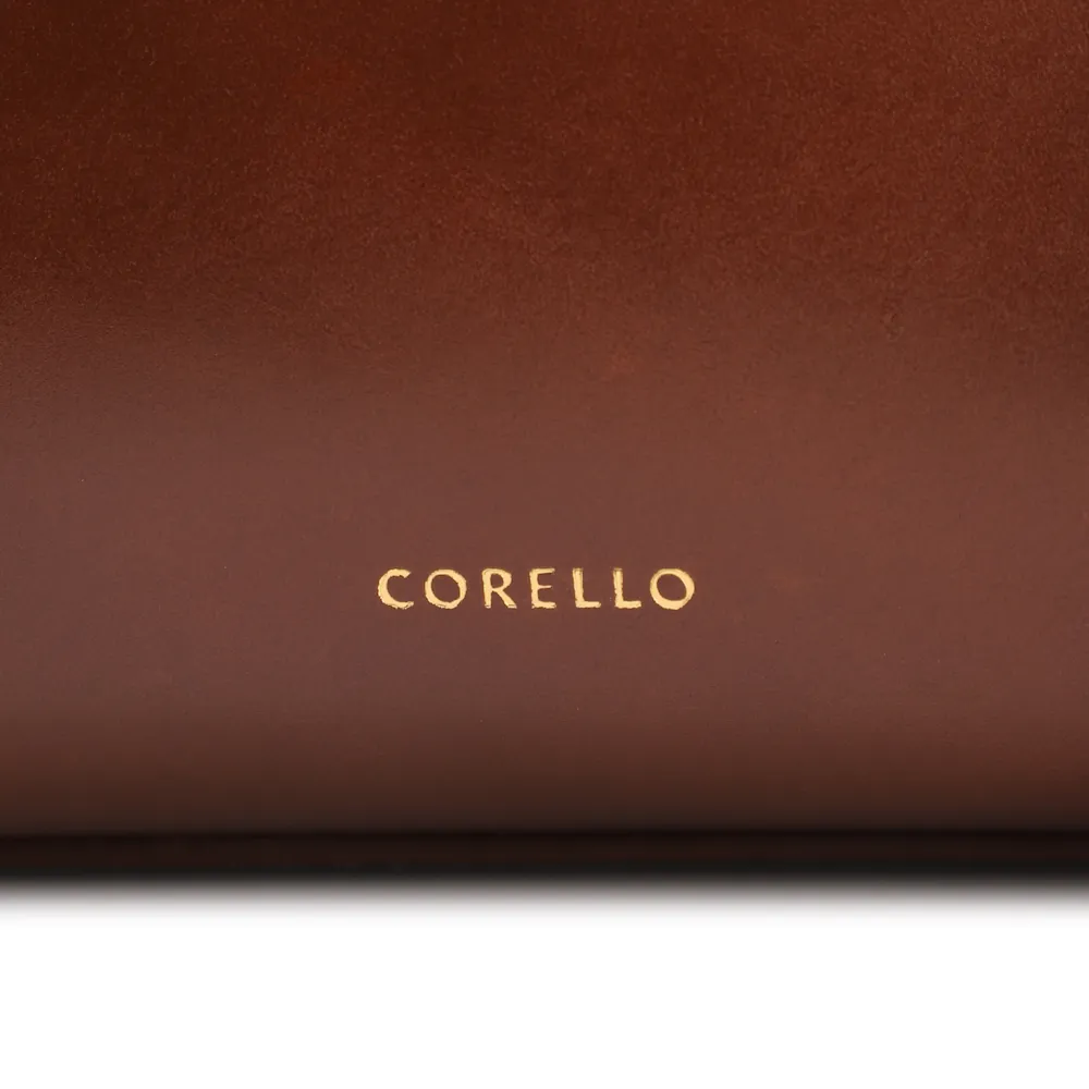 Bolsa Tote Lenço Couro Marrom - imagem 5
