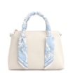 Bolsa Tote Lenço Couro Off White - imagem 1