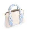 Bolsa Tote Lenço Couro Off White - imagem 4
