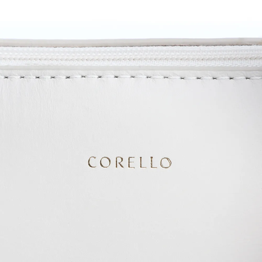 Bolsa Tote Lenço Couro Off White - imagem 6