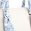Bolsa Tote Lenço Couro Off White - imagem 8