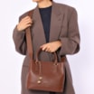Bolsa Tote Média Alt Marrom Divisória Interna - imagem 2