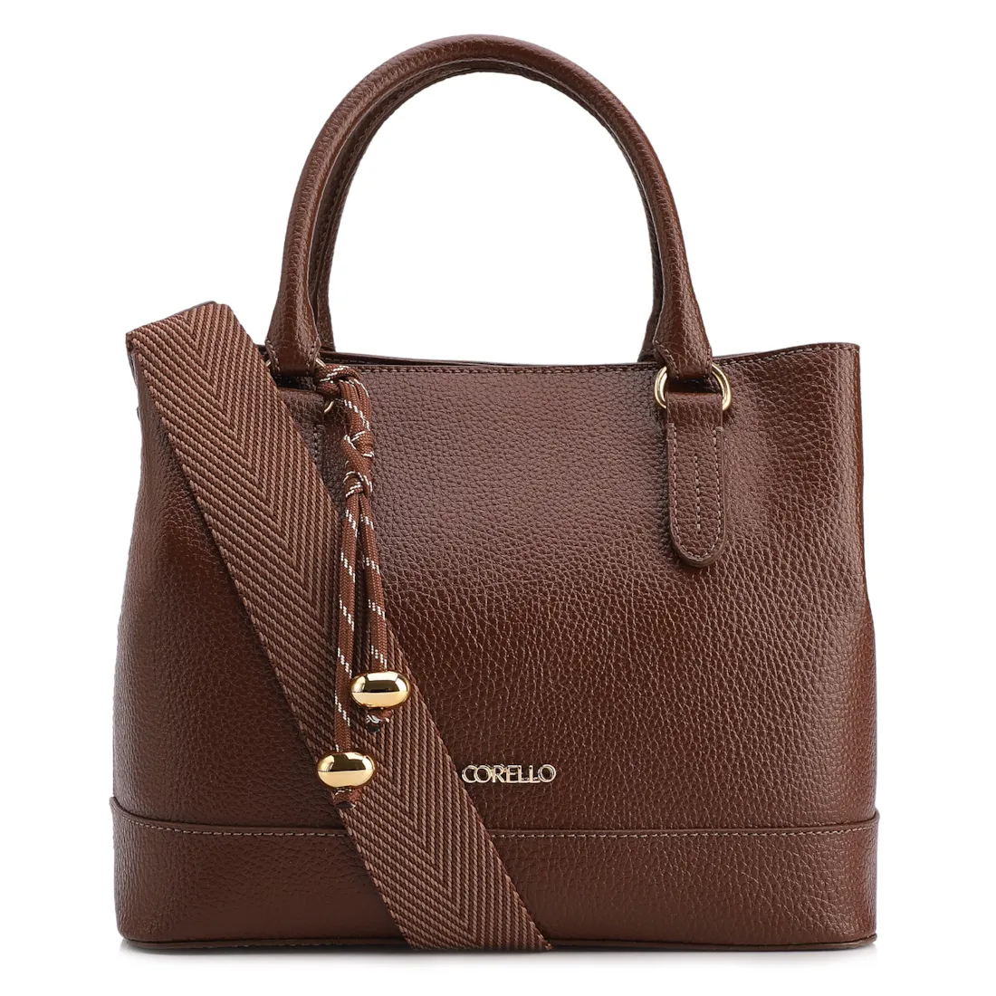 Bolsa Tote Média Alt Marrom Divisória Interna