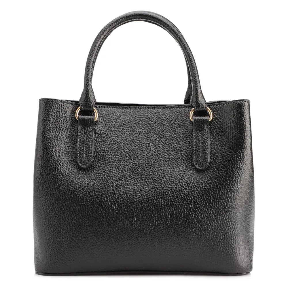 Bolsa Tote Média Alt Preta Divisória Interna - imagem 4
