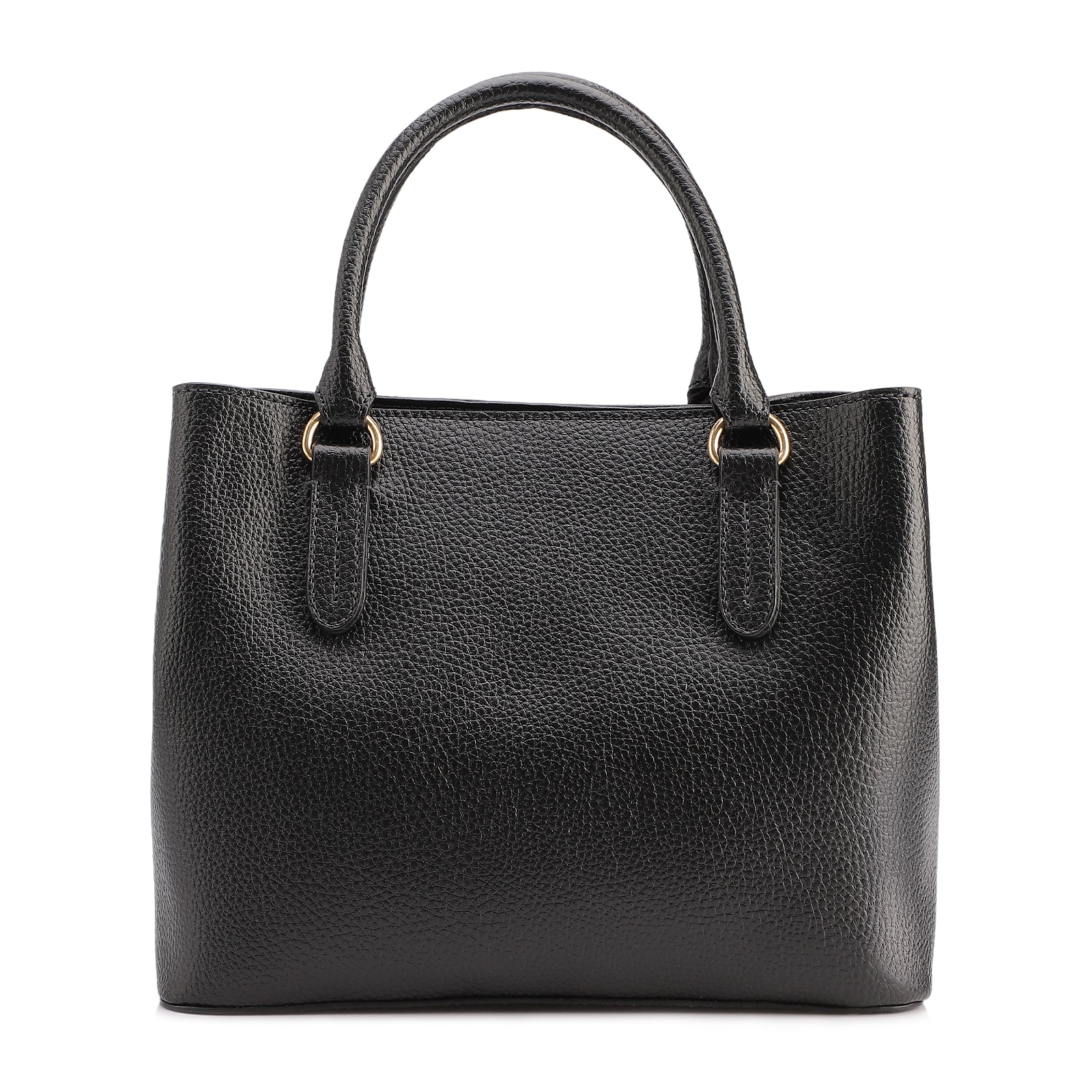 Bolsa Tote Média Alt Preta Divisória Interna