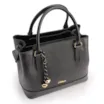Bolsa Tote Média Alt Preta Divisória Interna - imagem 5
