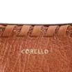 Bolsa Tote Média Couro Antique Marrom Claro Contorno Tresse - imagem 7