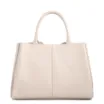 Bolsa Tote Média Couro Antique Off White Contorno Tresse - imagem 3