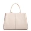 Bolsa Tote Média Couro Antique Off White Contorno Tresse - imagem 3