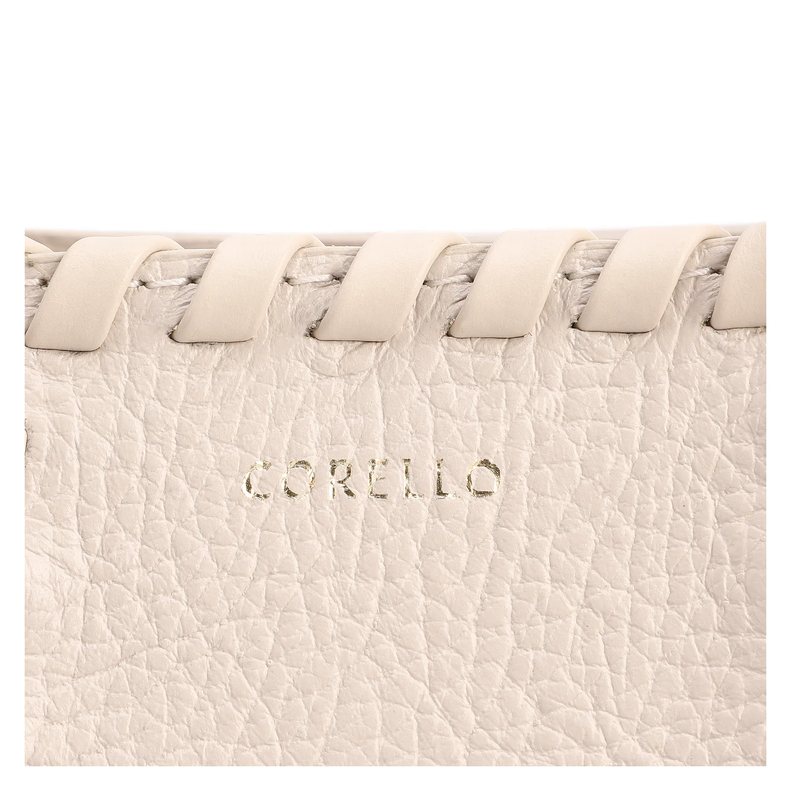 Bolsa Tote Média Couro Antique Off White Contorno Tresse